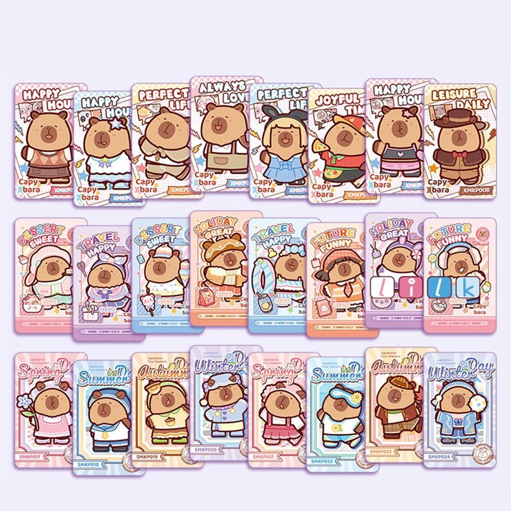 DIY Capibala Stickers Bracelets Set Creative Cartoon Decorative Sticker  Hand Account Decor