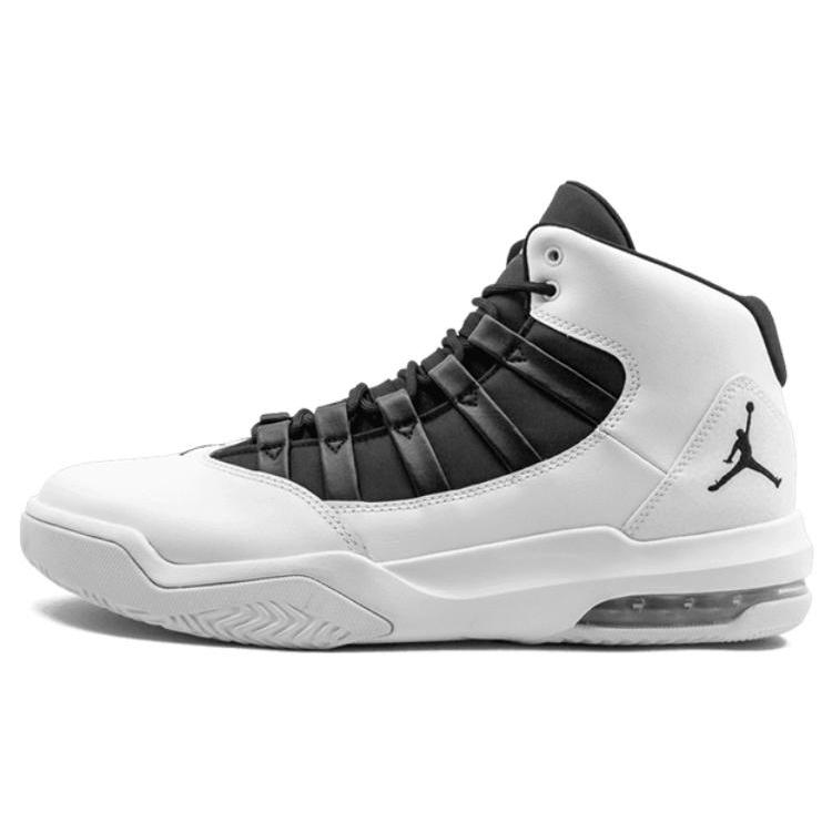 New JORDAN Max Aura White Black AQ9084-100
