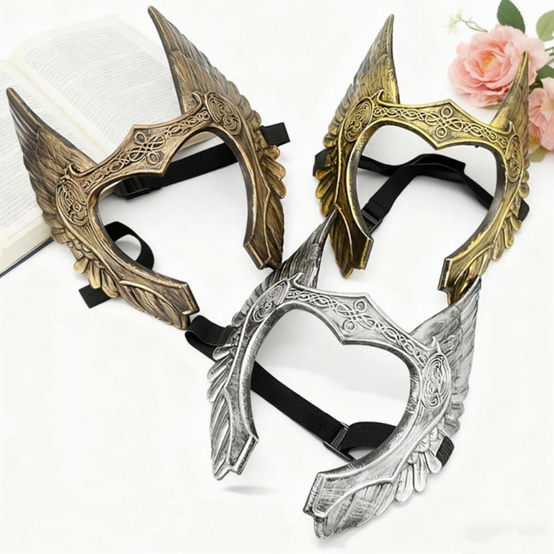 Angel Saint Mask Plastic Anime Cosplay Accessory Lightweight Practical Design For Costume Parties Conventions Event