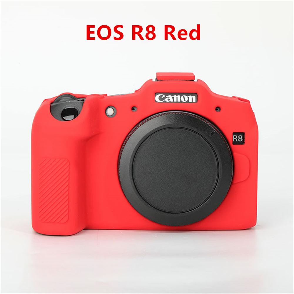 Soft Silicone Armor Camera Body Case For Canon EOS R10 R50 R100 R5 R6 R6II R7 R8 RP Protective Rubber Cover