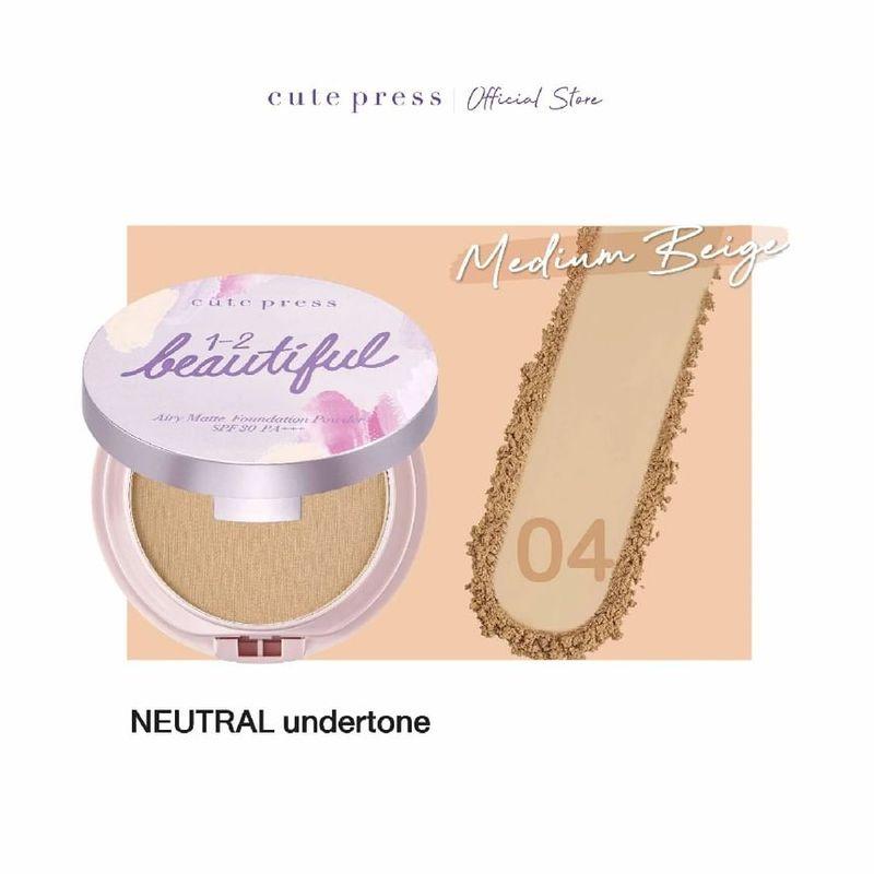 Cute Press - Airy Matte Foundation Powder SPF 30 PA +++