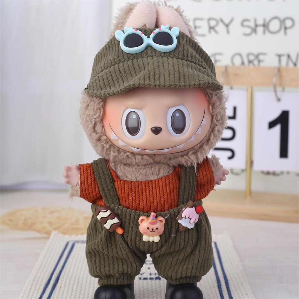 Labubu Baby Clothing Is Compatible with First, Second, and Third Generation 17cm Labubu Dolls