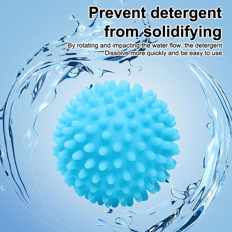 5Pcs Anti Winding Laundry Ball Circular Pure White Magic Cleaning Drum Washing Machine For Dirt Removal And Knotting