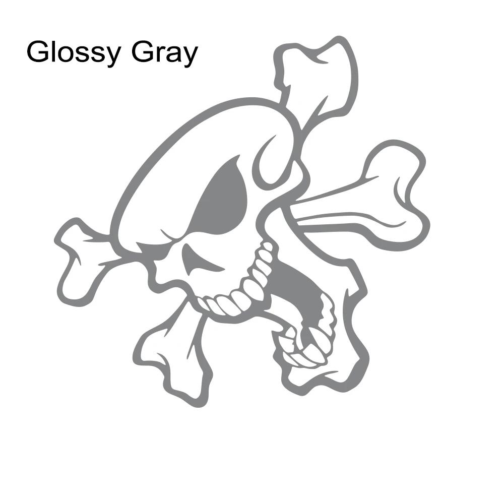 Skeleton Pattern Car Sticker Waterproof Self-adhesive Vinyl Decals Car Window Bumper Motorcycle Decoration Accessories Sticker