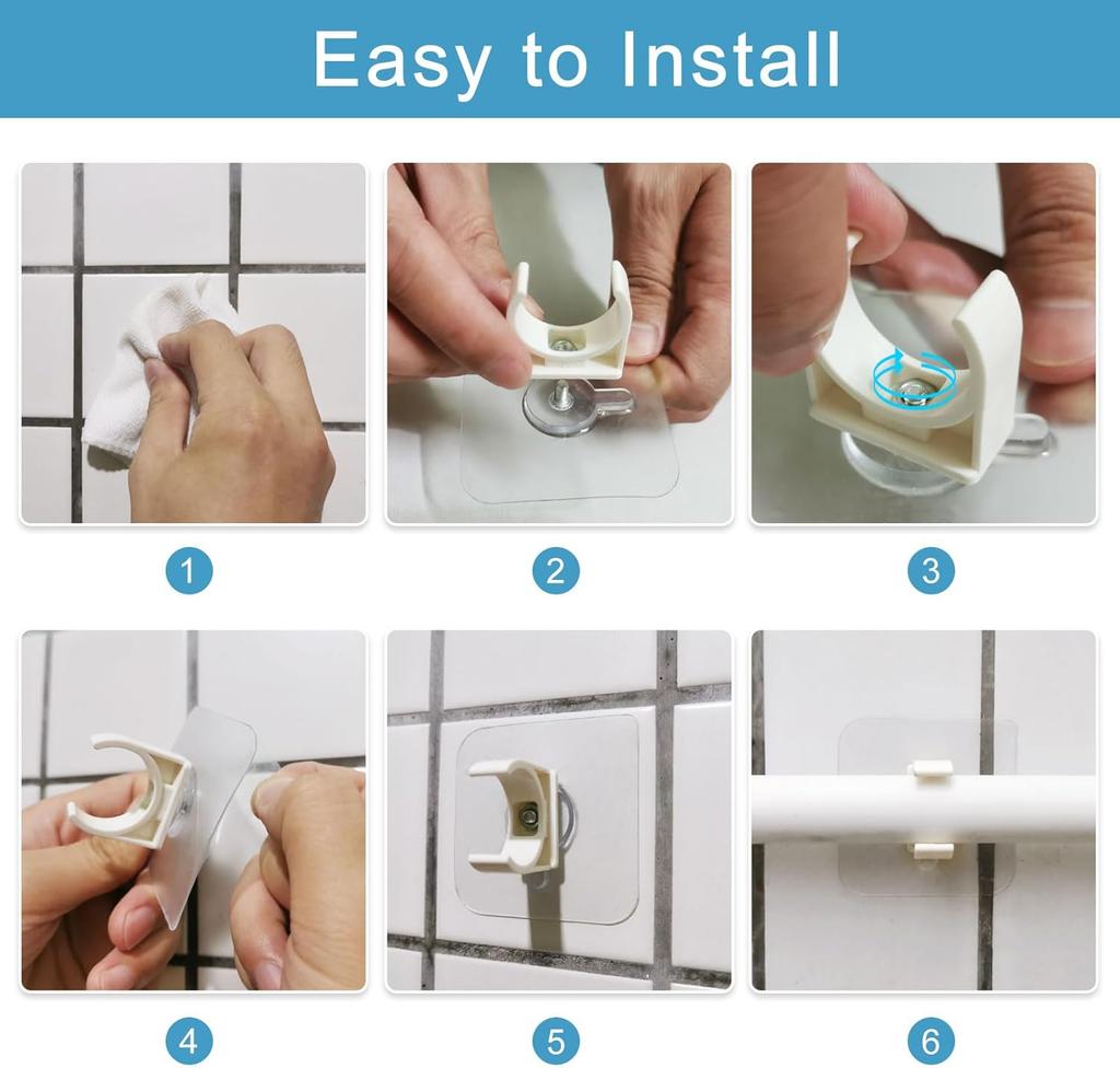 Samoprzylepny zacisk rurowy 16/20/25/32/40/50 mm, łącznik do rur ogrodowych, bez dziurkacza, stały, zatrzaskowy