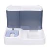 Automatic Cat Feeder Dispenser Transparent Viewing Window Large Capacity Dog Supply Feeder Water