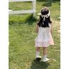 Kids' Sleeveless Summer Floral Dress - Korean Style