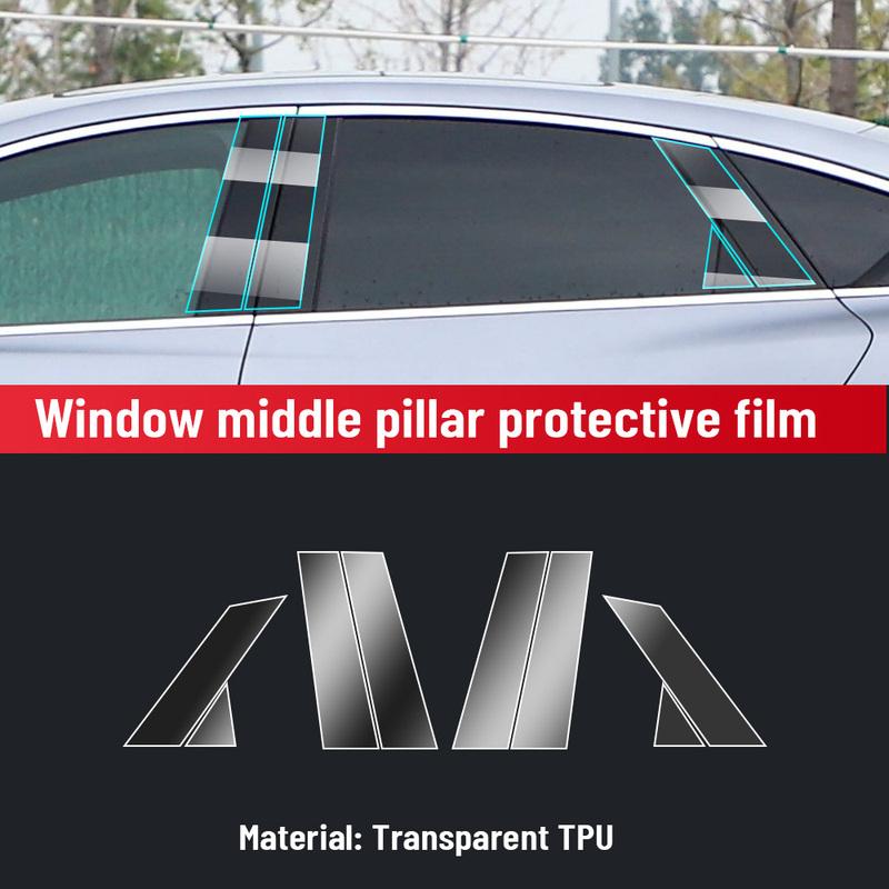 Transparent TPU For BYD HAN  2024 2025 Car Center Console Media Dashboard Navigation Anti-scratch Protector Interior Film