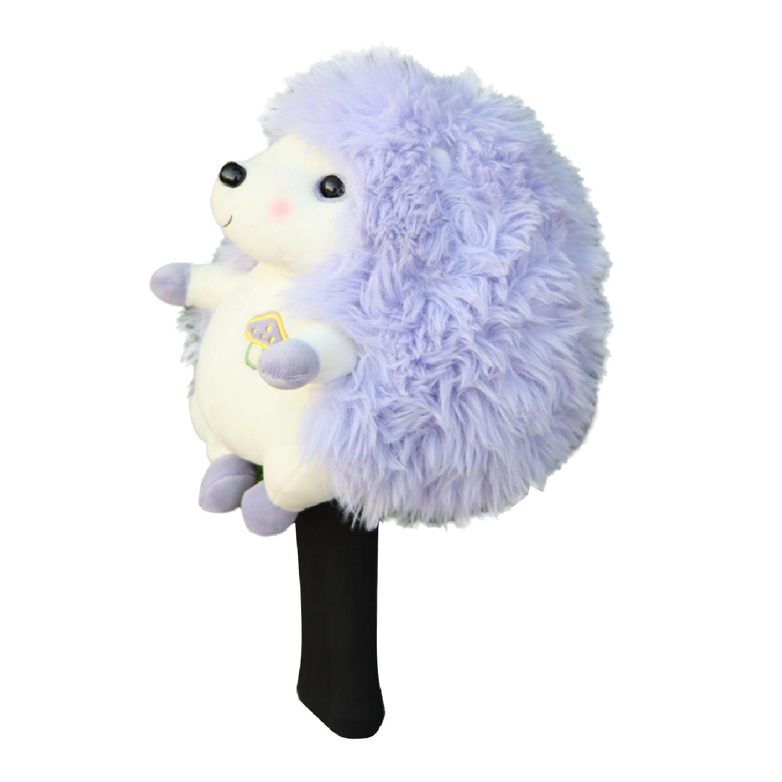 

Чехол для гольфа Cute Hedgehog Golf Driver для 460cc - плюшевый чехол для клюшки с антицарапающей подкладкой, подарок для гольфа для мужчин и женщин (Стандартный размер) One Size фиолетовый