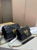 Limited Edition Swallow Sheepskin Shoulder Bag with Firework Lines for Women