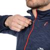TRESPASS Herren Collins Fleece-Oberteil mit halbem Reißverschluss