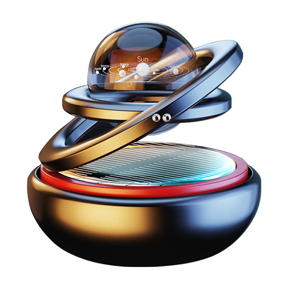 Car a popular aroma diffuser with rotating interior and an air A perfect gift for any car or home Kwak's Fragrance, propellers, solar-powered sensor,