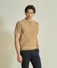 Antomas Mini Cable Knit Polo Men'S - Beige