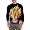 Dragon Ball Summer Man Long Sleeve T-Shirt Cartoon Japanese Anime Casual Autumn 3D Print Cosplay T-Shirts