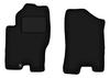 Front Black Floor Mats For: Nissan Pathfinder 7-seater (pre-facelift) (2005-2010)