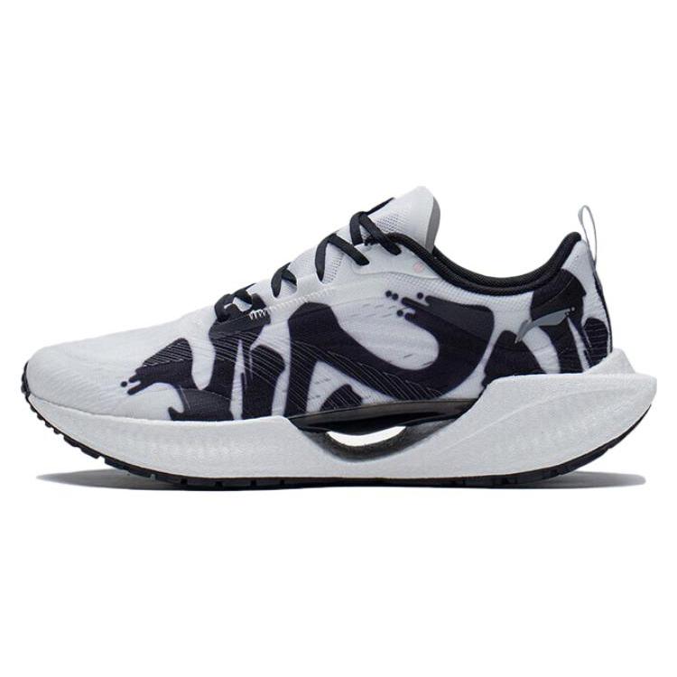 

Новые женские кроссовки для бега LiNing Super Light 19 с низким верхом, дышащие и упругие, белые/черные ARBS002-45 36