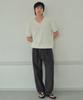 Wednesday Oasis Washable Every V-Neck Half Knit_Ivory(Wc26Kn49)