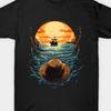 Luffy ONE PIECE Anime Summer T-shirt Harajuku Men's and Women's Leisure Sports Fitness Loose Comfortable Oversized Short Sleeves