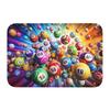 Game Bingo Doormat Mat Anti-Slip Kitchen Bathroom Toilet Rug Carpet 40*60cm