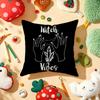 Celestial Hands Art Print Cushion Cover Plush Fabric Soft Double-Sided Printed Sofa Warm Winter Home Gift Pillow Cover