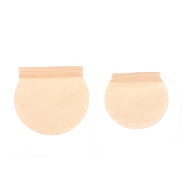 50Pcs Teabags Biodegradable Paper Drawstring Eco-Friendly Filter Tea Drip Bags
