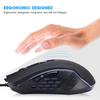 Silent Gaming Mouse USB Wired Desktop Laptop Mouse G6 1.5m 6 Gear Adjustable
