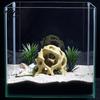 Safe Aquarium Ornament Hideout Tree Ball, 3D Printed Natural Look Root Reptile Hideout, Gecko Habitat Accessory Fish Cave, Decorative Shelter