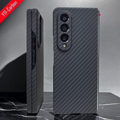 YTF-carbon Real Carbon Fiber Case For Samsung Galaxy Z Fold 6 Case Aramid Fiber Ultra-thin Anti-drop Z Fold 5 Phone Cover