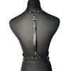 Women'S Pu Leather Harness Belts Exotic Gothic Harness Street Style Adjustable Daily Wear Clothing Accessories
