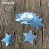 Bright Gold & Silver Paper Garland Star String Banners for Wedding Christmas Baby Shower Party Home Hanging Decor