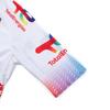 New 2025 TOTAL Cycling Jersey White Bike Maillot Pants Set UAE Team Quick Dry Ropa Ciclismo  Summer Pro Bicycle T-Shirt Clothing