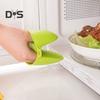 1Pc Oven Glove Anti Scald Non Slip Flexible Waterproof Easy To Clean Heat Insulation Plastic Easy Hanging Baking Mitt Kitchen Supplies
