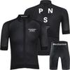 PAS cycling suit summer men's and women's overalls shorts cycling short-sleeved suit cycling suit milk silk