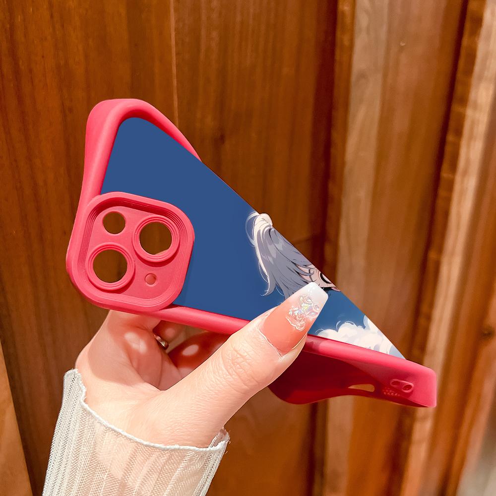 Soft Silicone Square Ladder Printing Pattern Phone Casing Full Cover Camera Shockproof Protection Rubber Case for Samsung