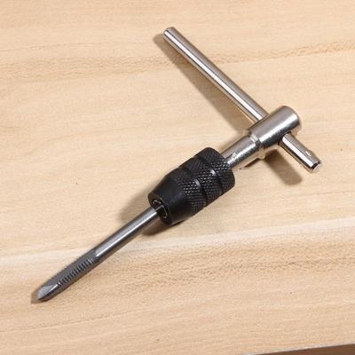 3-6 mm T-kujuline keermepuurivõti 5 tk Käesurvekeeraja M3-M8 Keermestuskeeraja Võti Lõtmete keermestamise käsitööriistade komplekt