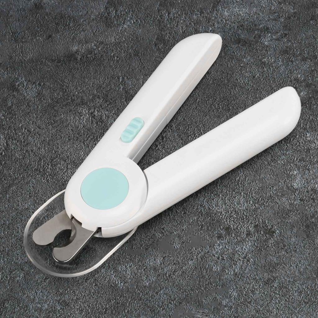 Cat Dog Nail Clippers And Trimmer, Pet Nail Clippers With LED Light To Avoid Over-Cutting, Nail File & Razor