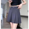 Fashionable Loose Pleated Shorts with High Waist for Women