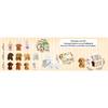 8-24Set Teddy Dogs DIY Adopt A Puppy Party Favors Mini Plush Puppy Stuffed Dogs with House and Stickers for Birthday Party Gifts