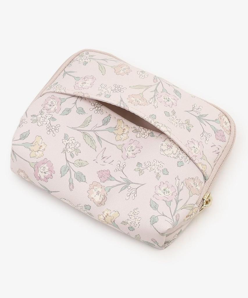 Afternoon Tea Living JS20 Flower Tissue Case Pouch, Pink