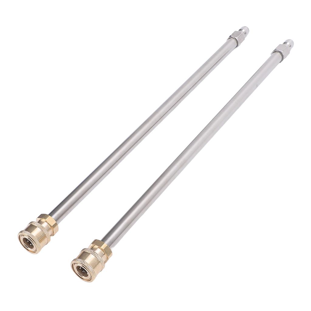 Pressure Washer Extension Wand High Strength Stainless Steel Power Washer Extension Rod with 1 4 Inch Interface for Car