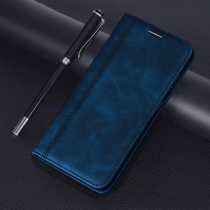 Luxusní kožené flipové pouzdro pro OPPO Reno 2 Z 2Z Realme C1 C2 C3 3 5 5S 5i 6i 6 Pro A9 A5 2020 A31 A52 A92 A1K Měkký silikonový kryt na telefon Peněženka Funda