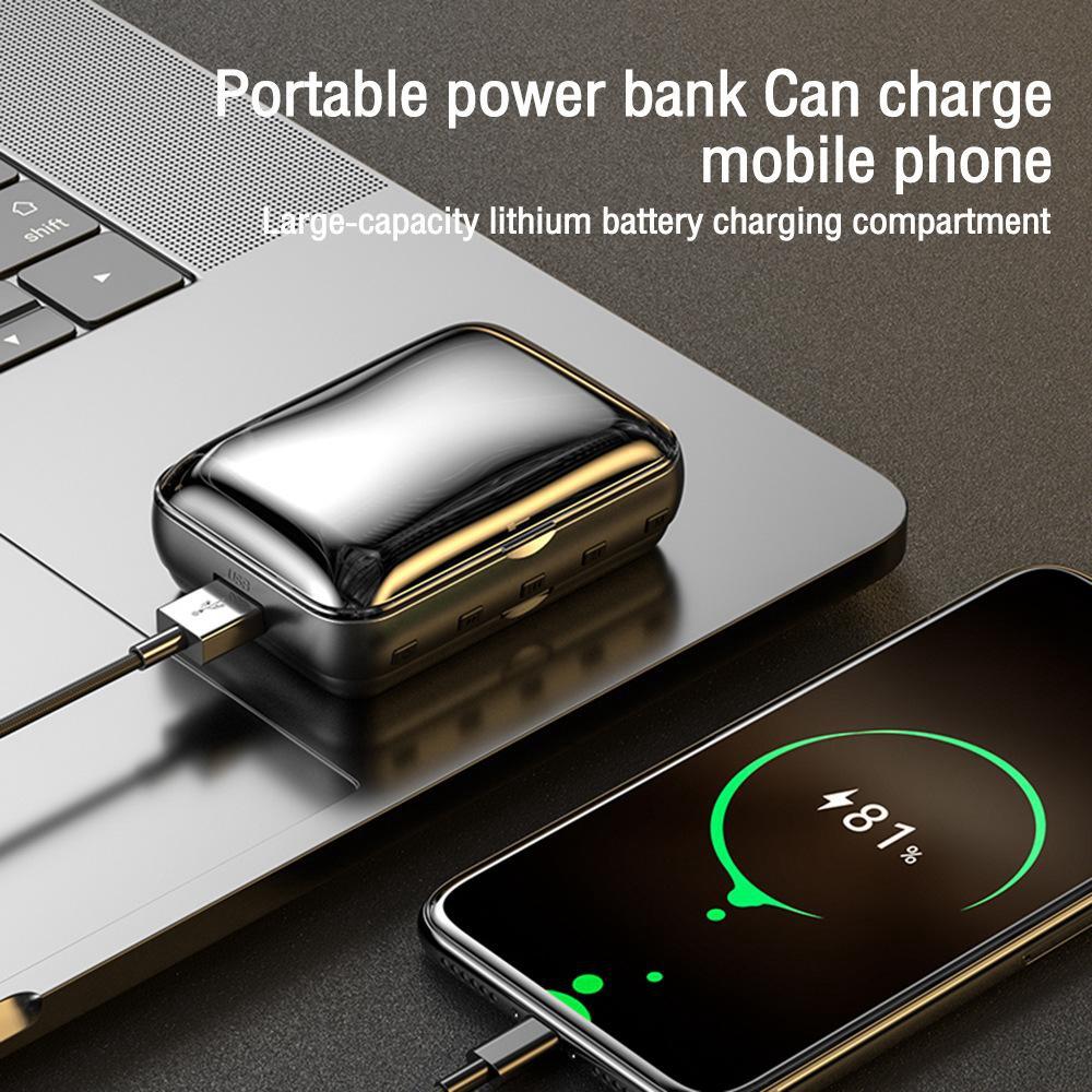 Bluetooth Headset Entry -ear E-sports Wireless Earplug LED Large Power Multifunctional Touch Headset