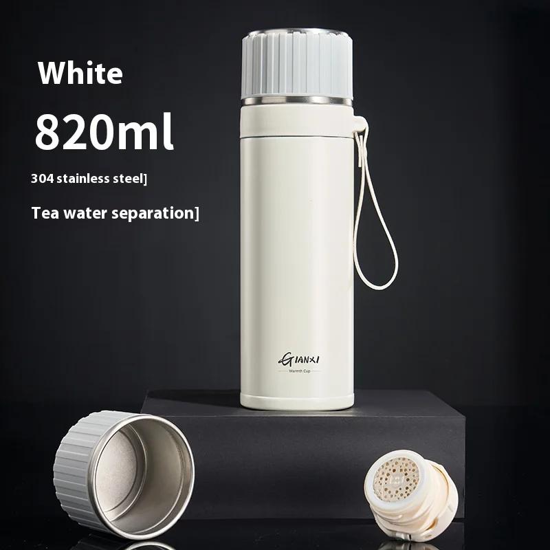 GIANXI Stainless Steel Thermos Bottle Minimalist style Portable Thermal Cold insulation Water Bottle high capacity Vacuum Flasks