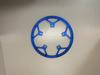 Litepro BMX Bicycle BCD130 Single Disc Gear Round Plate Crankset 45/47/53/56/58T Folding Bike Chain Wheel Crank Chainring