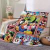 1pc. Cartoon Mickey Minnie Mouse Blanket, Home Decorative Throw for All Seasons, Soft Flannel Throw Blanket, Living Room, Travel, Camping, C