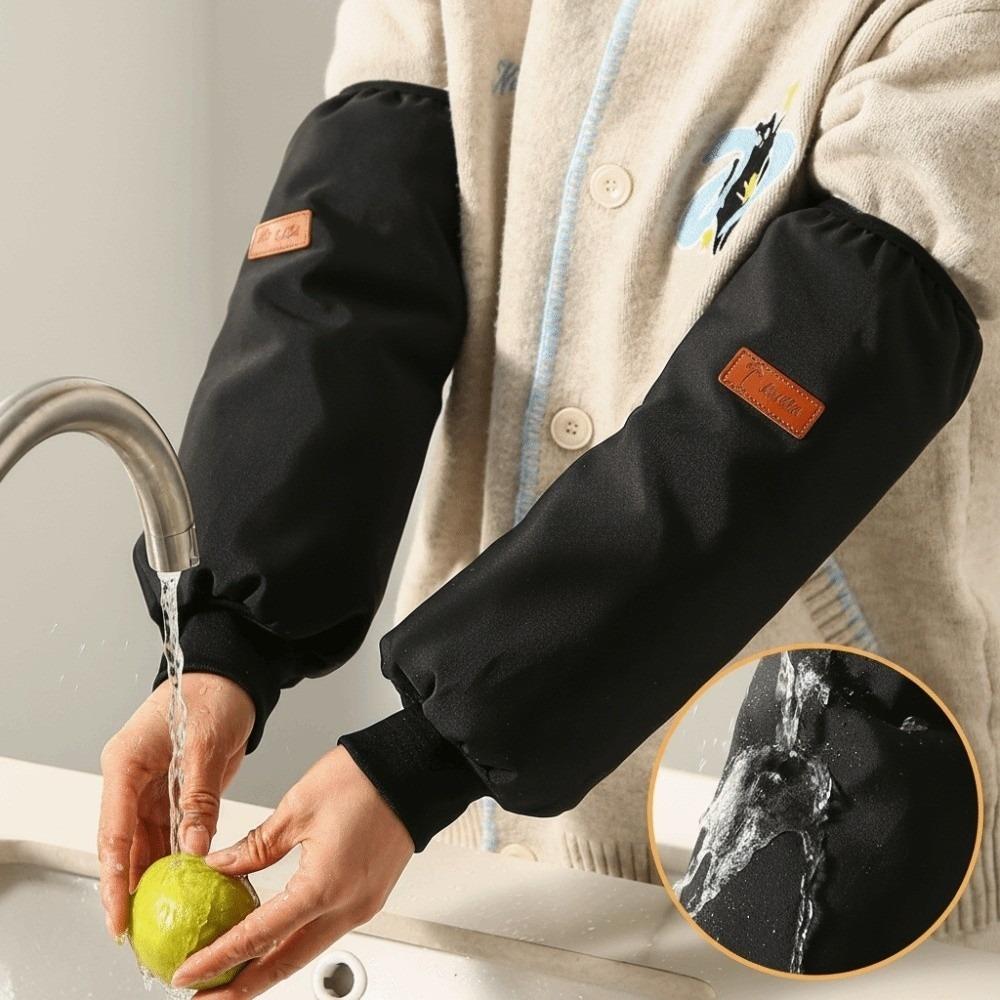 Quality Thickened Sleeve Cover Waterproof Stain-Proof Waterproof Oversleeves Oil-Resistant Oilproof Arm Covers Housework