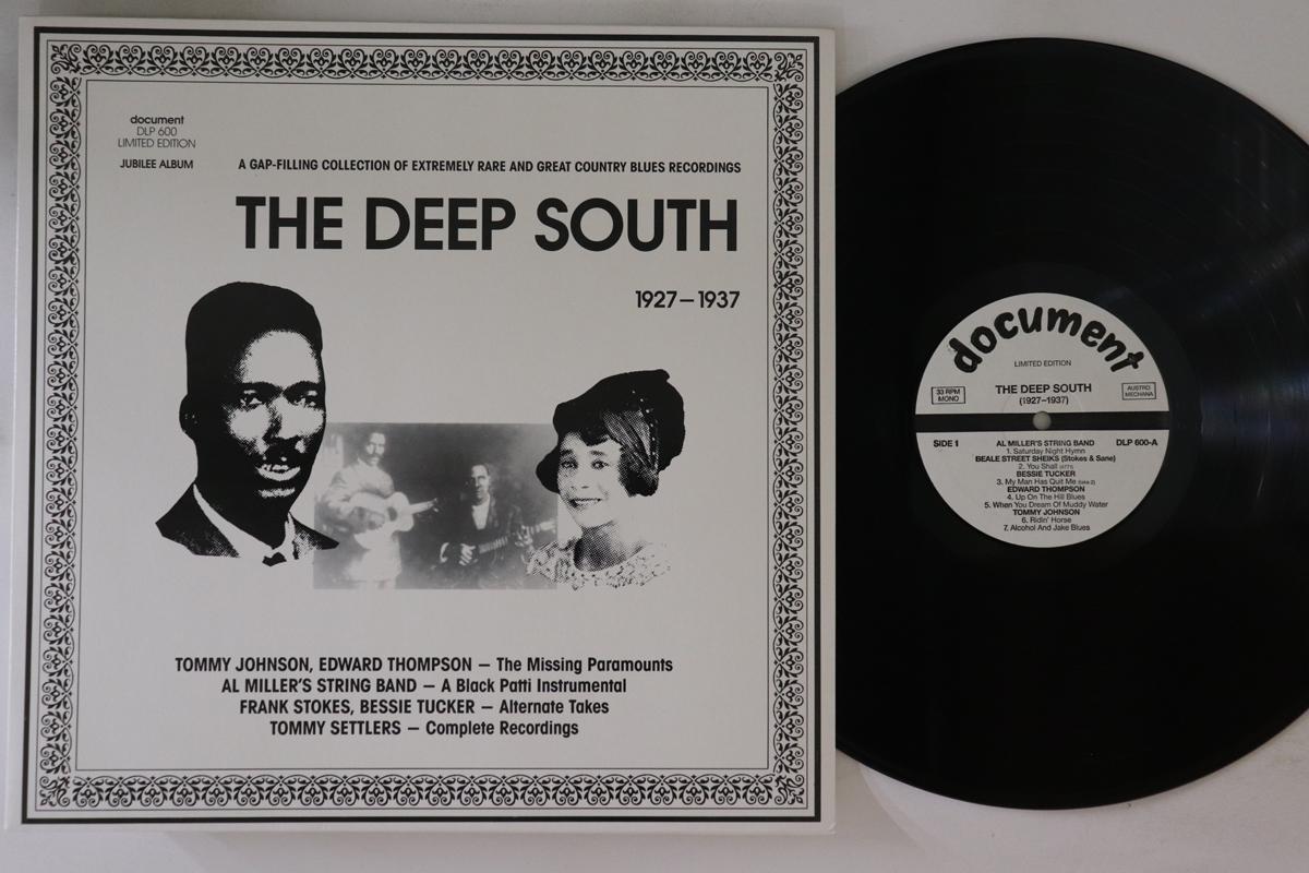 

LP Record VARIOUS - Deep South 1927-1937 DLP600 DOCUMENT 1990 Austria Blues Used