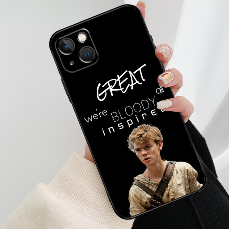 The Maze Runner Qoutes Phone Case For iPhone 17 Pro Max 16 15 14 11 12 13 Pro Max mini 15 16 Plus 16e 17 Air Cover