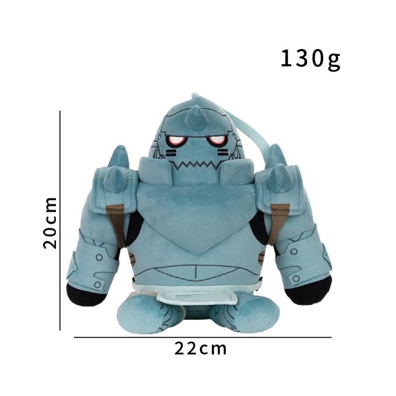 Neue Amine Fullmetal Alchemist Plüschpuppe 20 cm Niedlicher Edward Weicher Elric Alphonse Winry Plüschtiere Cartoon Tier Stofftiere Geschenke