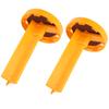 2 Sets Billiard Cue Tip Repair Tool  L‑Shaped Changing Pool Stick Head Clamp Billiards Holder Repair Tool
